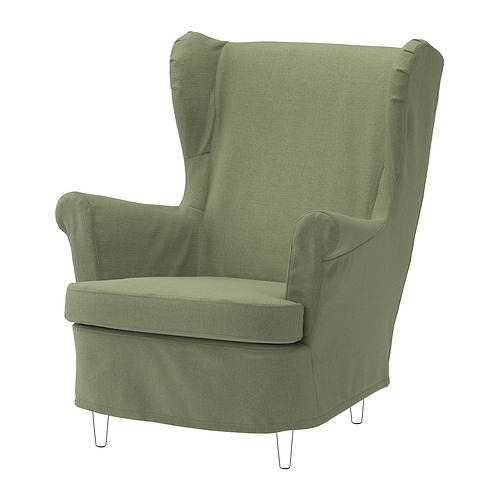 STRANDMON slipcover for wing chair