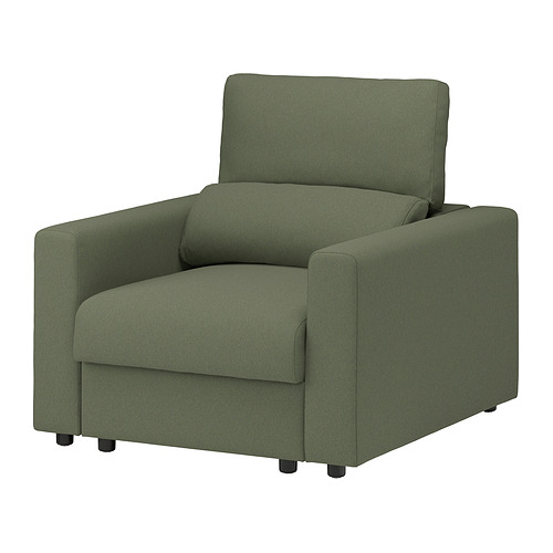 MALMKÖPING - armchair, Tibbleby grey-green | IKEA Taiwan Online - E1018965_S4