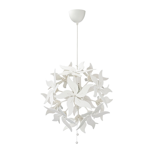 RAMSELE - 吊燈, 花/白色, 43 公分 | IKEA 線上購物 - PE743537_S4