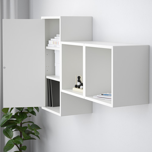 EKET - wall-mounted cabinet combination, white | IKEA Taiwan Online - PE617877_S4