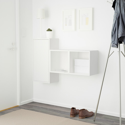 EKET - wall-mounted cabinet combination, white | IKEA Taiwan Online - PE617878_S4