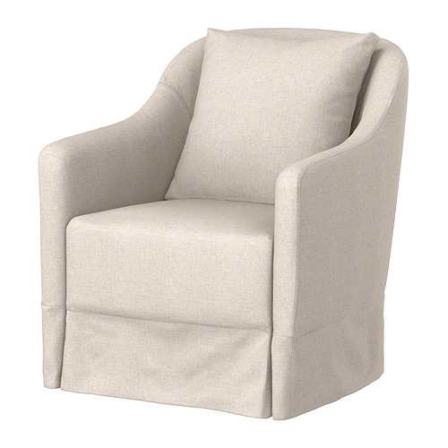 NORDKROKEN rocking and swivel armchair