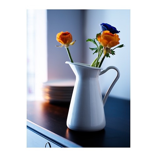 SOCKERÄRT - 花瓶, 白色 | IKEA 線上購物 - PE264924_S4