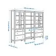 HEMNES 收納組合附門/抽屜