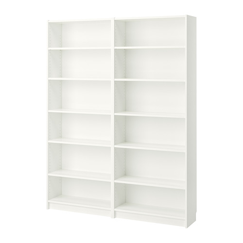 BILLY - 書櫃, 白色, 160x28x202 公分 | IKEA 線上購物 - PE702452_S4