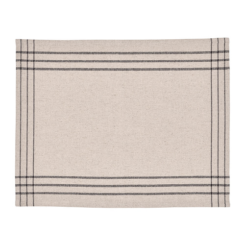 VÅRARV - place mat, dark grey/natural, 35x45 cm | IKEA Taiwan Online - PE882895_S4