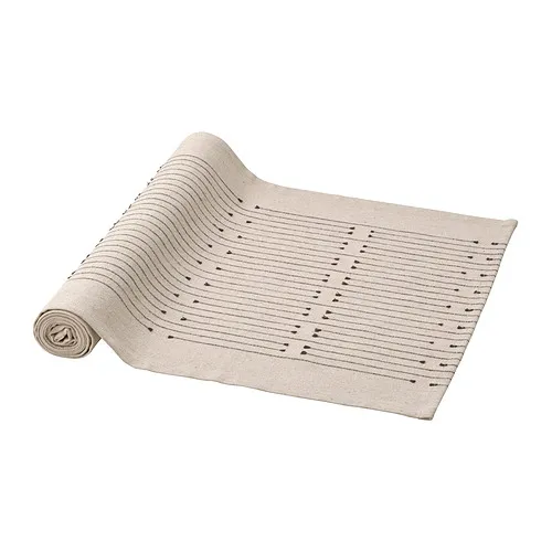 VÅRARV - 長桌巾, 深灰色/自然色, 35x150 公分 | IKEA 線上購物 - PE882942_S4