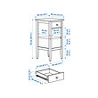 GULLABERG bedside table