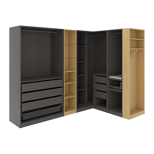 PAX corner wardrobe