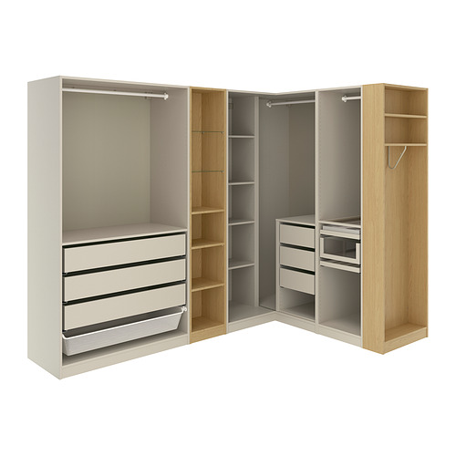 PAX corner wardrobe