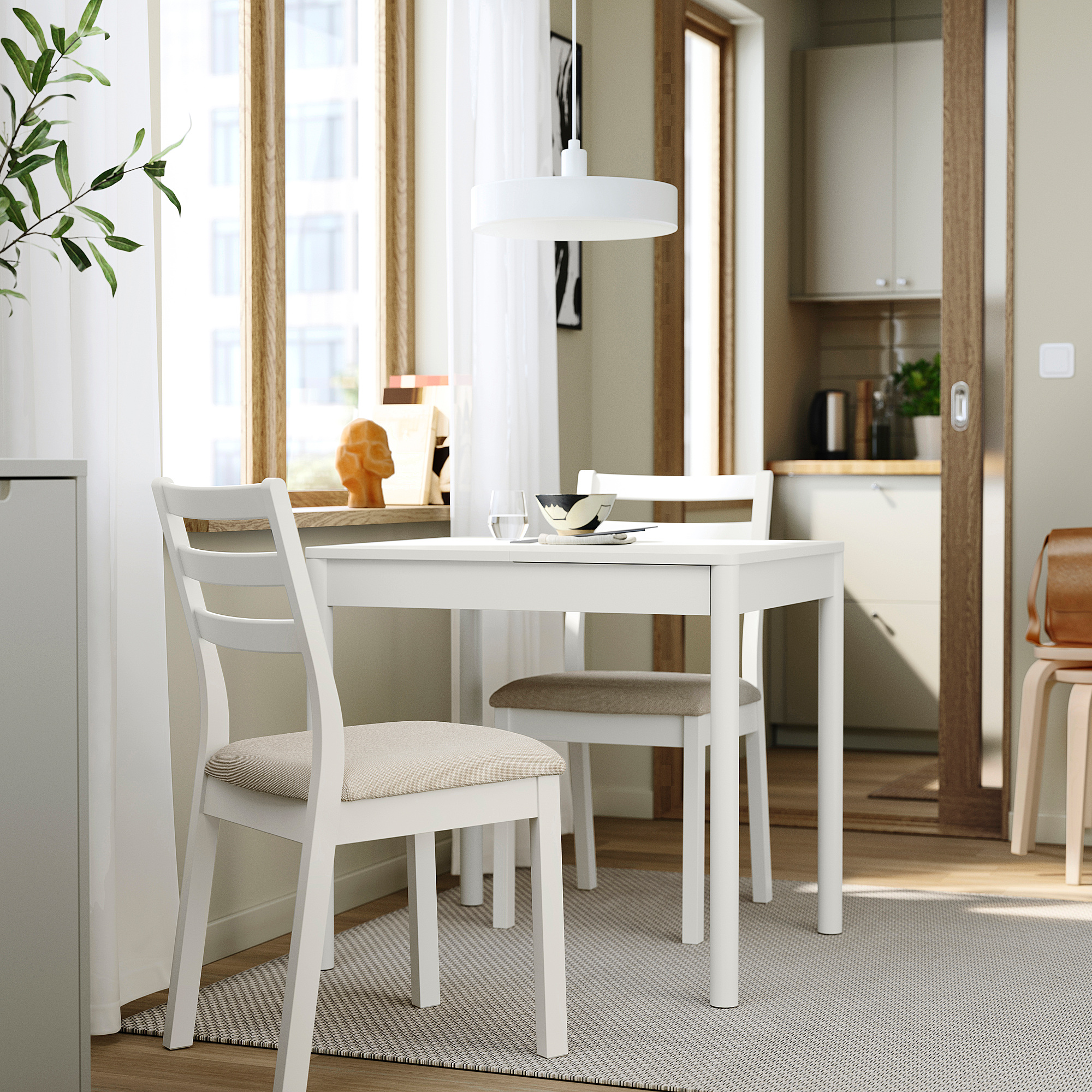 TONSTAD/TONSTAD table and 2 chairs