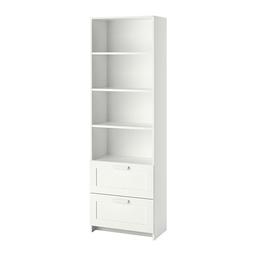 BRIMNES - 書櫃, 白色, 60x190 公分 | IKEA 線上購物 - PE702543_S4