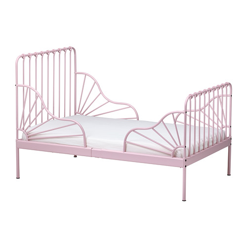 MINNEN ext bed frame with slatted bed base