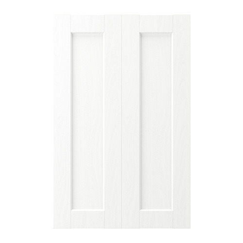 ENKÖPING - 2-p door f corner base cabinet set, white wood effect | IKEA Taiwan Online - PE842050_S4