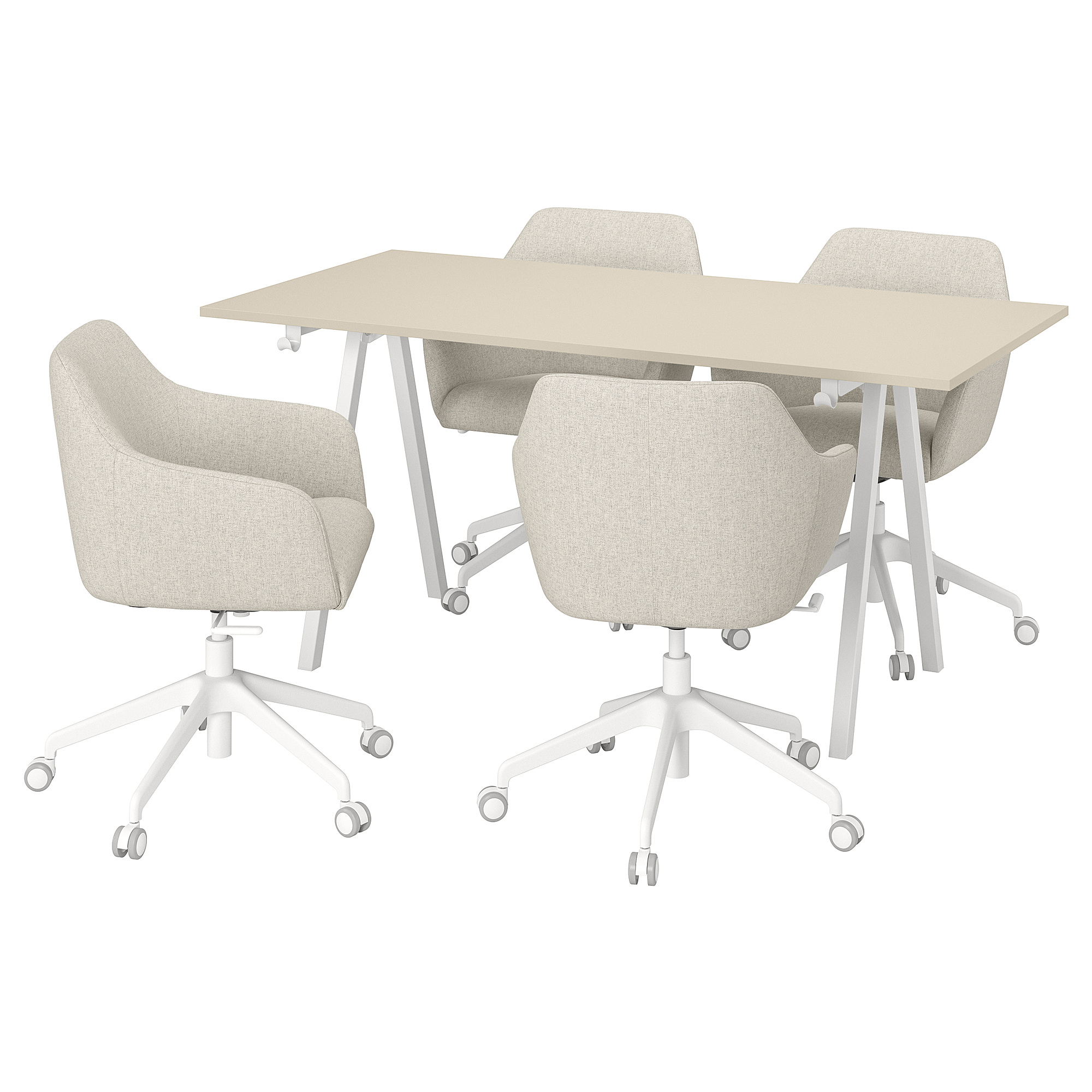 TROTTEN/TOSSBERG conference table and chairs