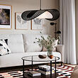 KVÄLLSDOPP/HAVSDJUP pendant lamp