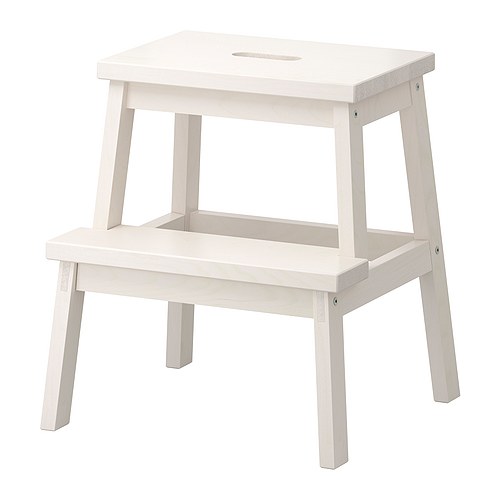 BEKVÄM - 墊腳凳, 白色, 50 公分 | IKEA 線上購物 - PE278505_S4