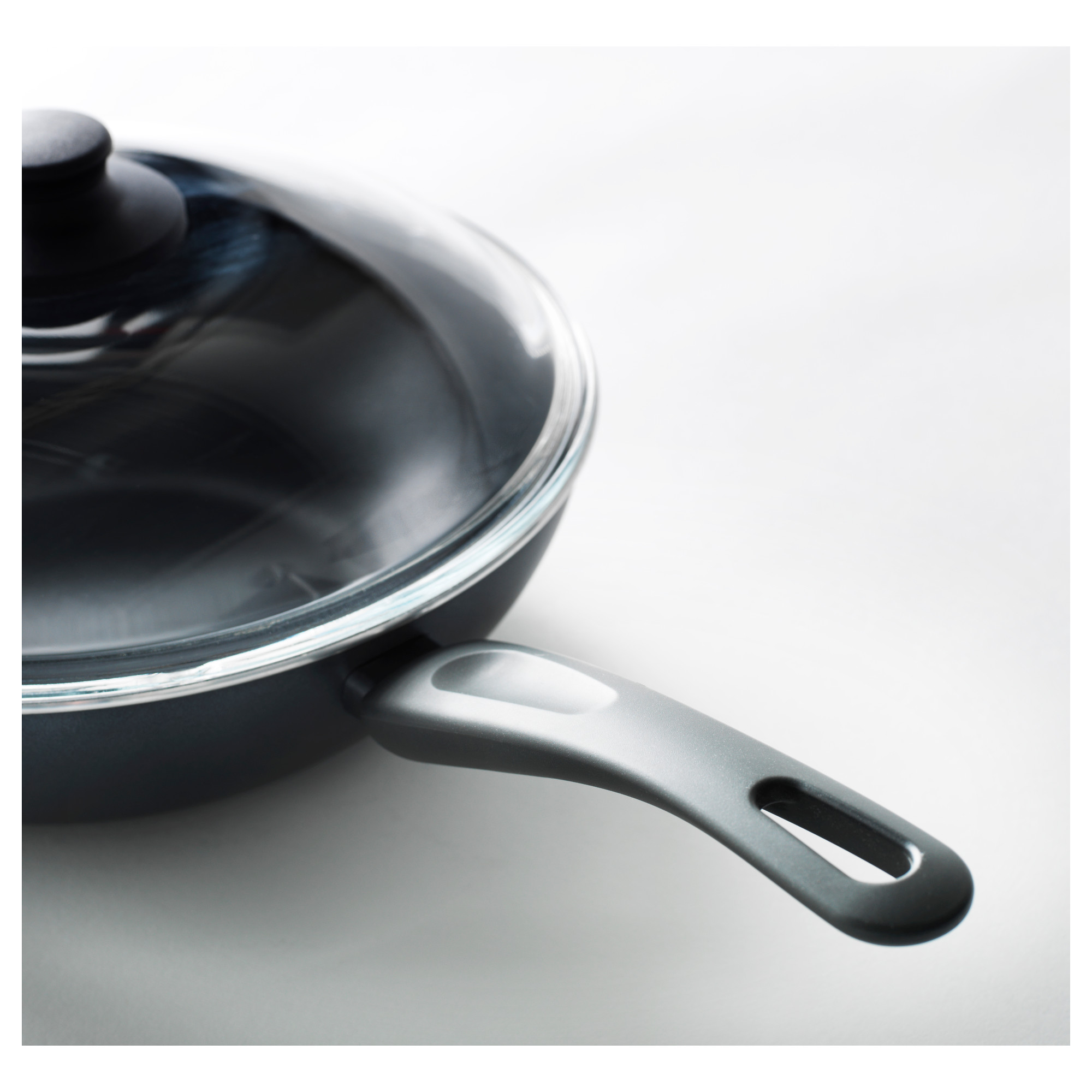 HEMLAGAD wok with lid