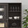 HAVSTA - 玻璃門櫃附踢腳板, 深棕色 透明玻璃 | IKEA 線上購物 - PE694801_S1