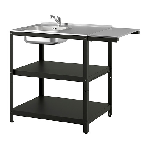 GRILLSKÄR sink unit w side table