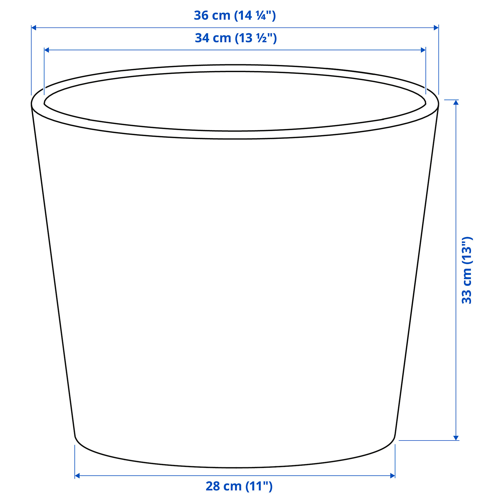 SOJABÖNA plant pot