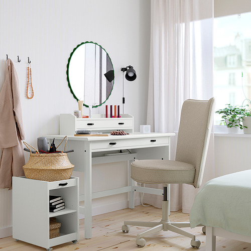 BRYTNING desk with add-on unit