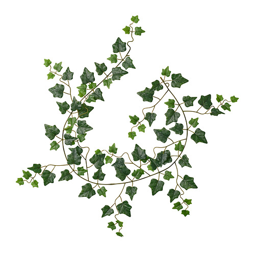 SMYCKA - artificial garland, in/outdoor/Ivy, 1.4 m | IKEA Taiwan Online - E1019171_S4