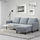 ANGERSBY - 三人座沙發, 含躺椅/Knisa 淺灰色 | IKEA 線上購物 - PE797254_S1