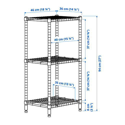 OMAR shelving unit