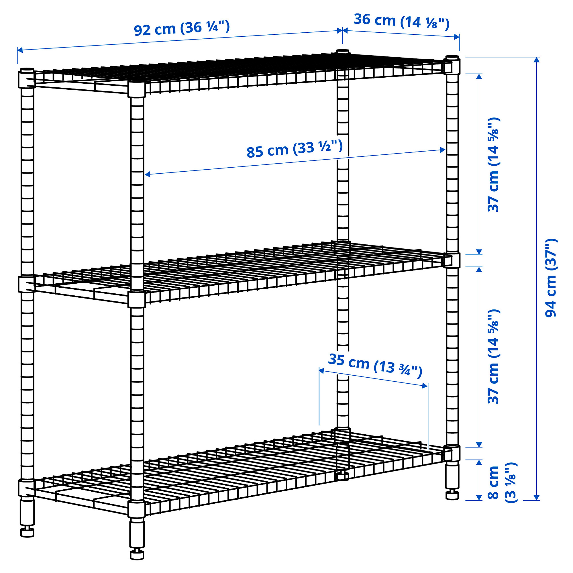 OMAR shelving unit