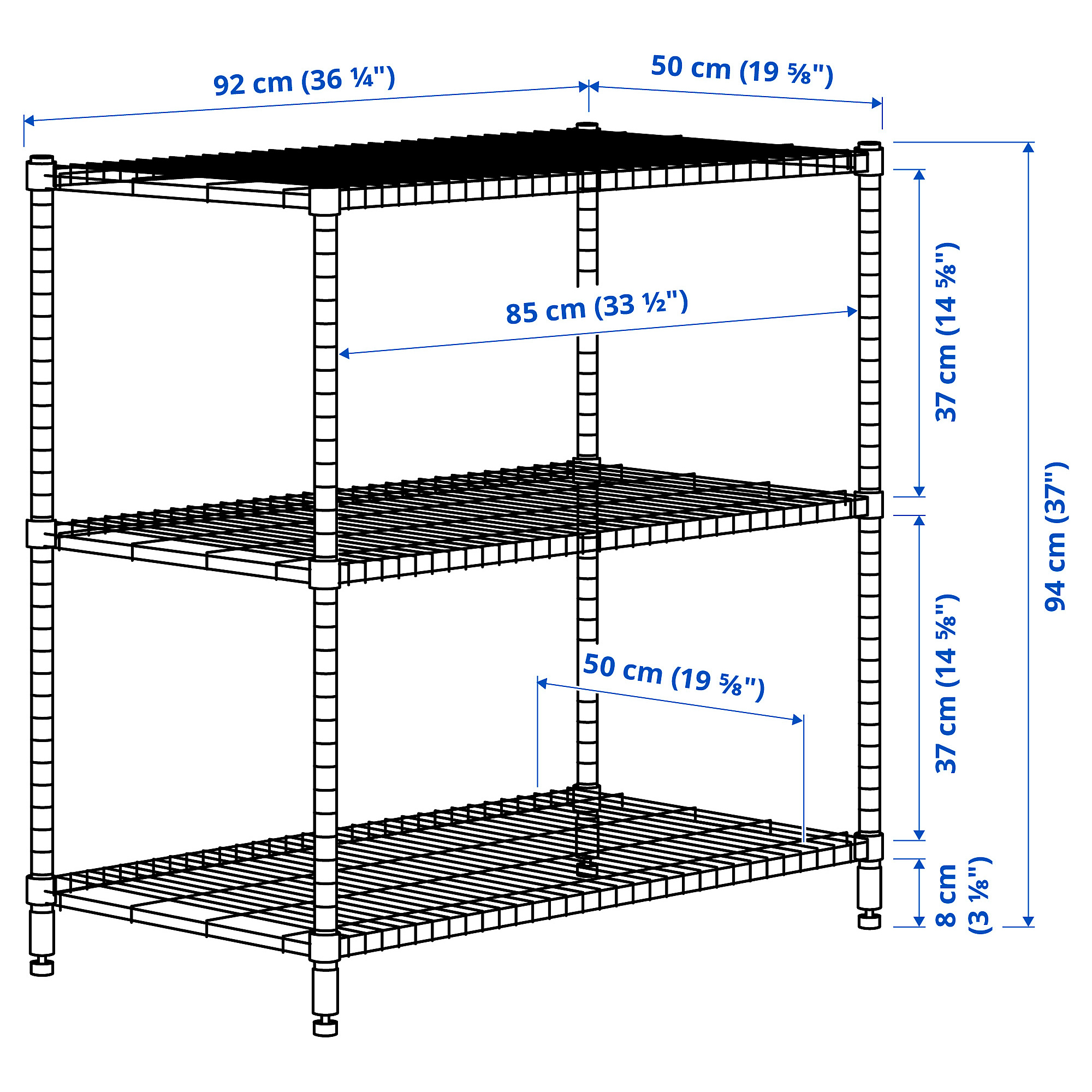 OMAR shelving unit