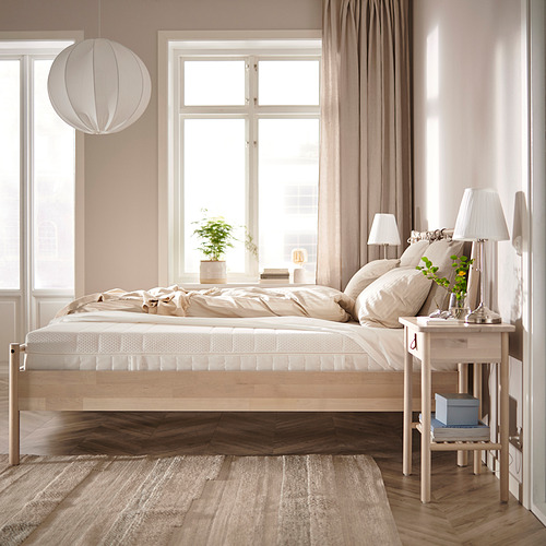 ÅKREHAMN - 雙人泡棉床墊, 偏硬/白色 | IKEA 線上購物 - PE842161_S4