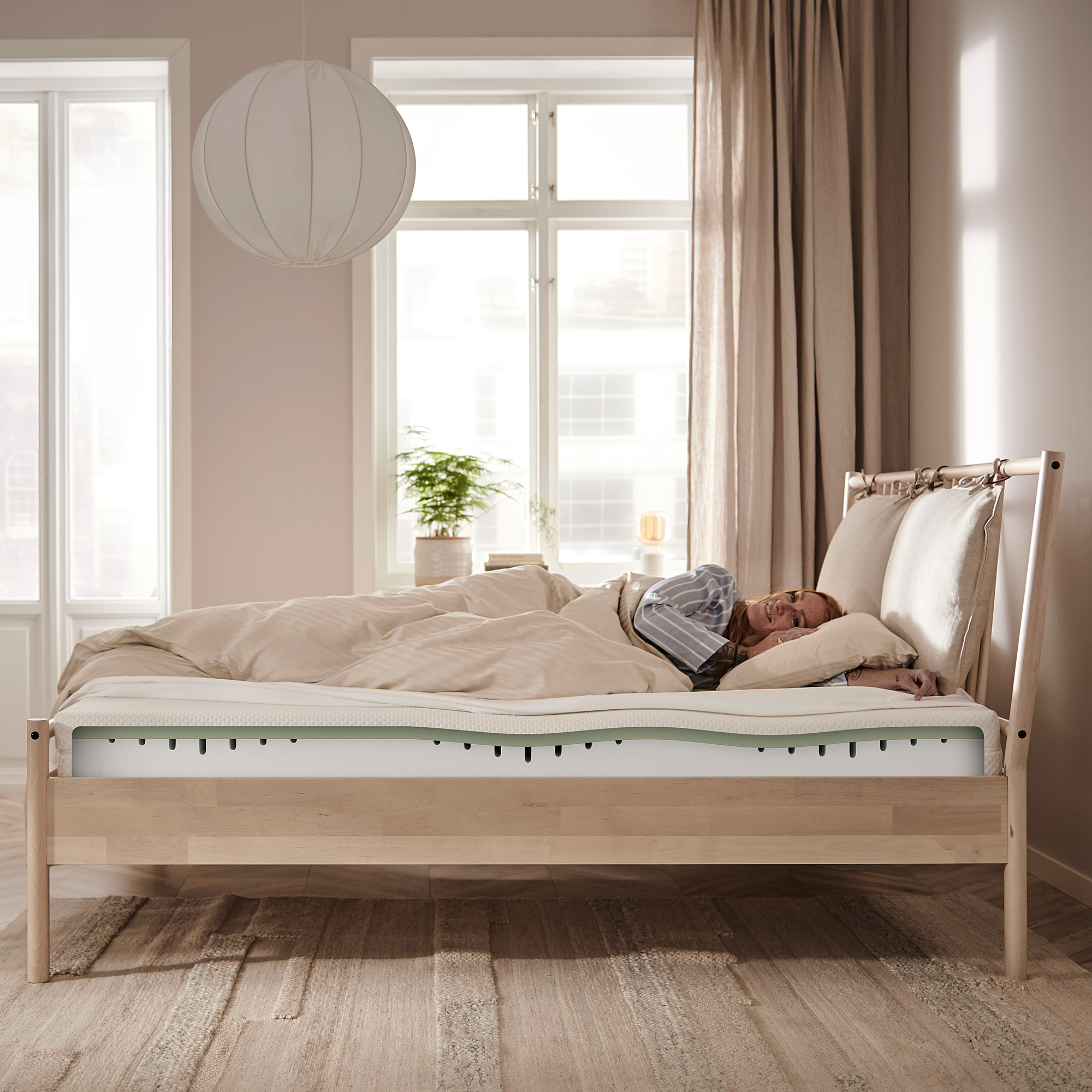 ÅBYGDA foam mattress