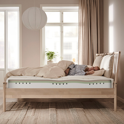ÅKREHAMN - 雙人泡棉床墊, 偏硬/白色 | IKEA 線上購物 - PE842185_S4