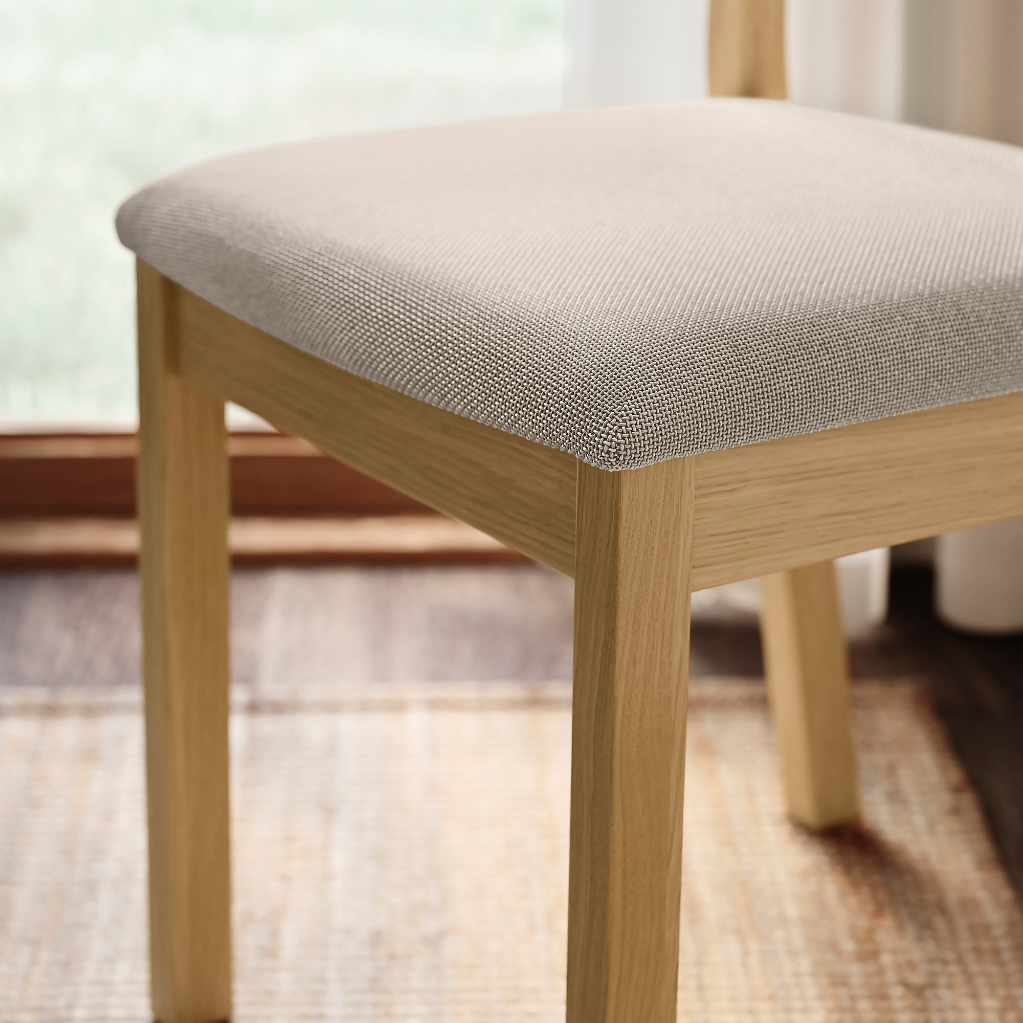 TONSTAD/TONSTAD table and 6 chairs