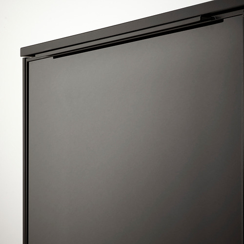 RANNÄS - 電視櫃附門板, 黑色/黑色 玻璃 | IKEA 線上購物 - PE842206_S4