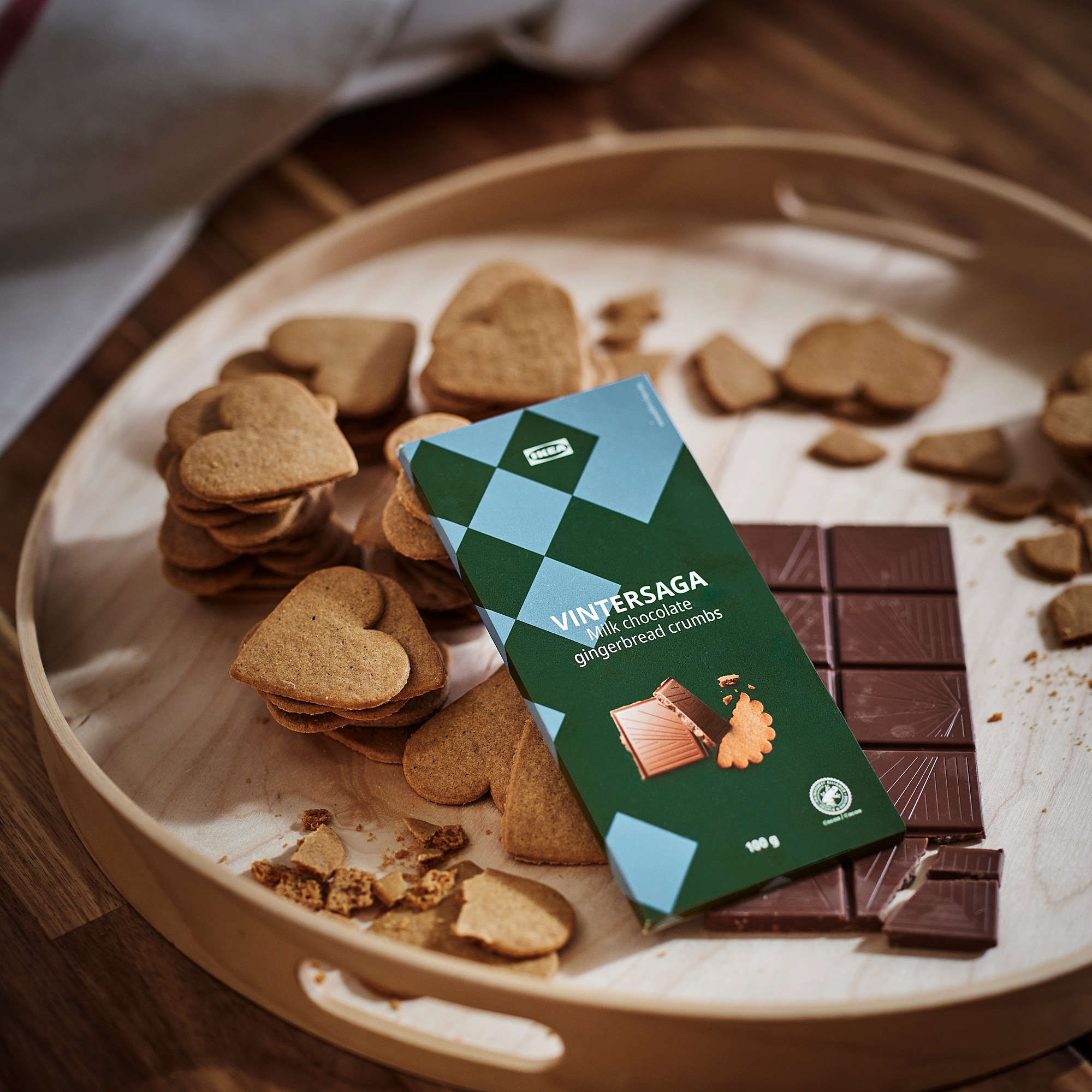 VINTERSAGA milk chocolate tablet