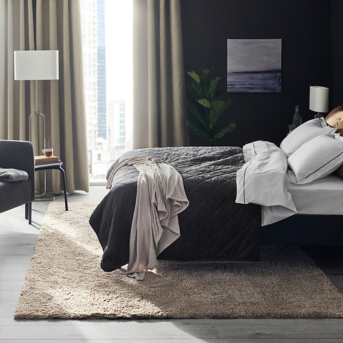 VINDEBÄK - rug, high pile, light beige,200x300 | IKEA Taiwan Online - PE842238_S4