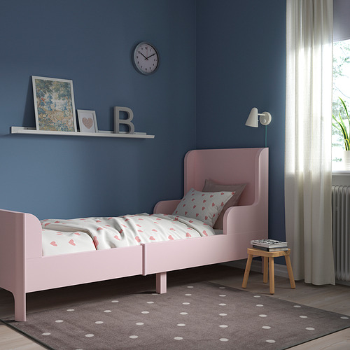 BUSUNGE - 延伸床, 淺粉紅色 | IKEA 線上購物 - PE842247_S4