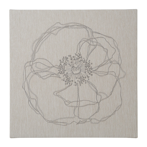 PJÄTTERYD - picture, flower doodle, 56x56 cm | IKEA Taiwan Online - PE921247_S4