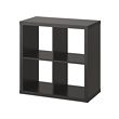 KALLAX - 層架組, 黑棕色 | IKEA 線上購物 - PE702940_S2 