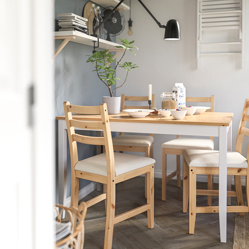 LERHAMN - 桌子, 淺仿古染色/染白色 | IKEA 線上購物 - PE743386_S4