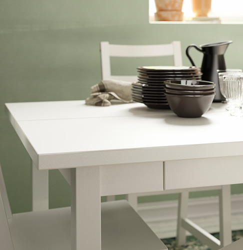 NORDVIKEN - 延伸桌, 白色 | IKEA 線上購物 - PE743404_S4