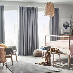 BENGTA - 遮光窗簾 1件裝, 淺粉紅色 | IKEA 線上購物 - PE848297_S3