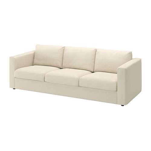 VIMLE - 3-seat sofa, Knäbäck light beige | IKEA Taiwan Online - E1019287_S4
