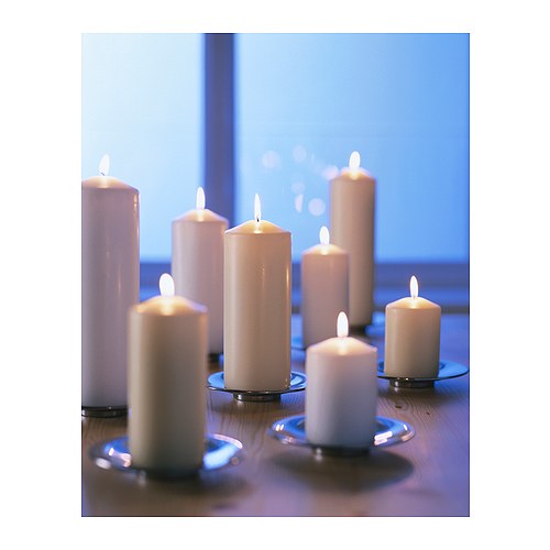 FENOMEN - 柱狀蠟燭, 自然色 | IKEA 線上購物 - PE084324_S4