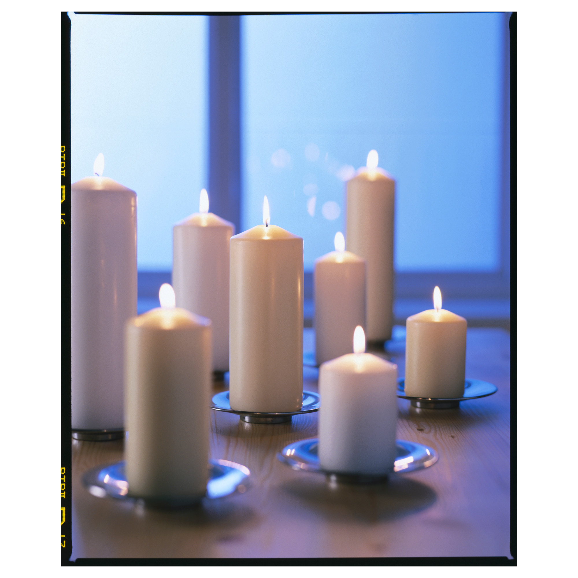 FENOMEN unscented pillar candle