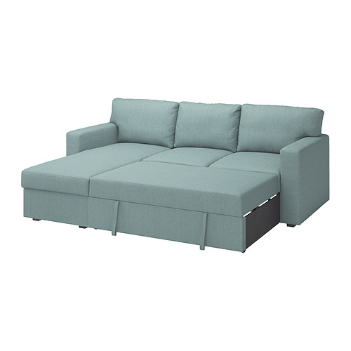 BÅRSLÖV 3-seat sofa-bed with chaise longue