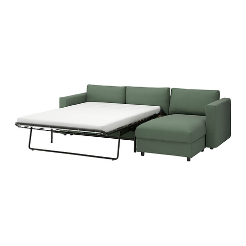 VIMLE 3-seat sofa-bed with chaise longue