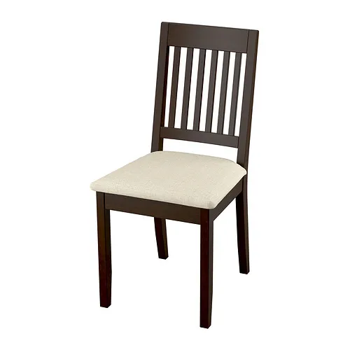NÄSINGE - 餐椅, 深棕色 上色/Kilanda 淺米色 | IKEA 線上購物 - PE987836_S4